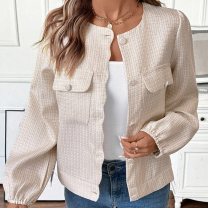 Chaqueta corta de punto - Elvianne