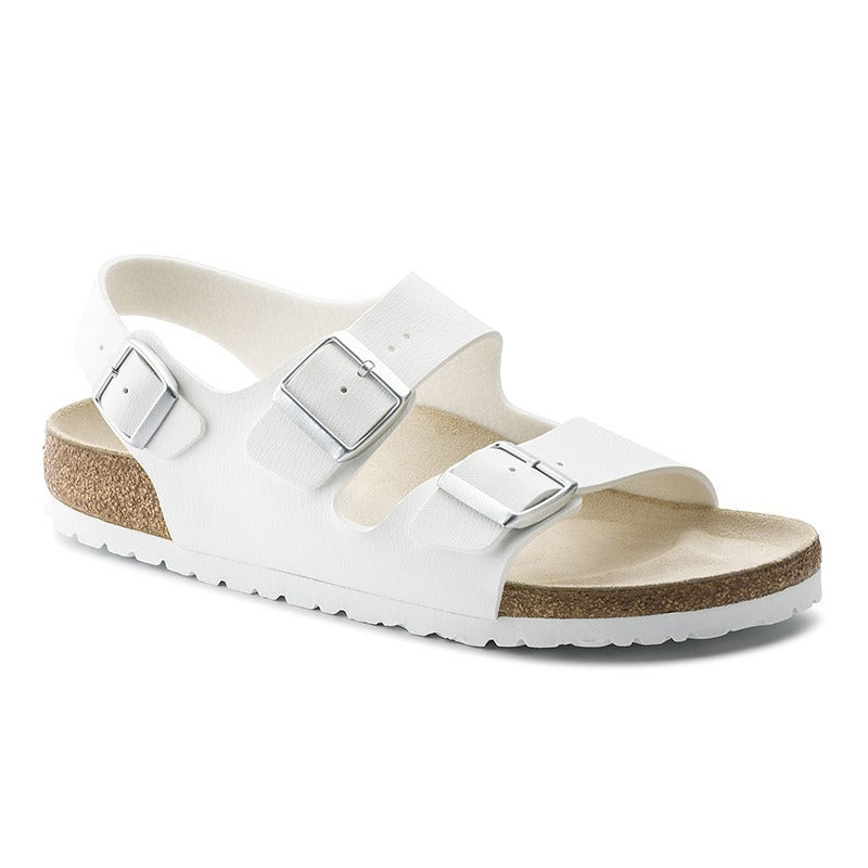 Sandalias ortopédicas hombre bio sintético hebillas triple confort - Renata