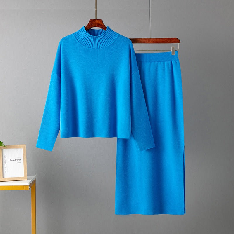 Conjunto punto mujer - Azuren