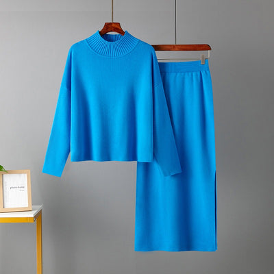 Conjunto punto mujer - Azuren