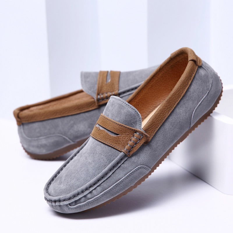 Mocasines casuales hombre ante suave estilo clásico - Thierry