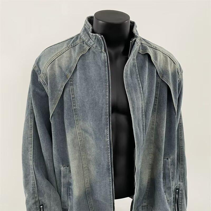 Chaqueta hombre denim efecto lavado – Partew