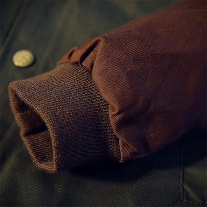 Chaqueta de hombre con diseño bicolor casual - Nael