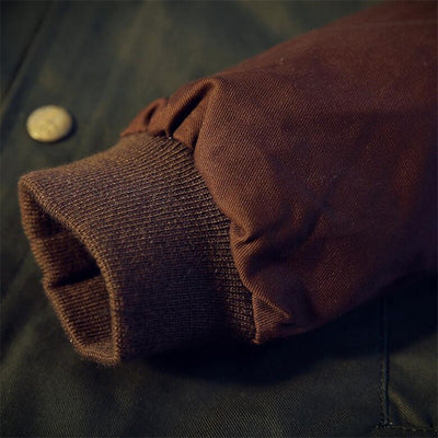 Chaqueta de hombre con diseño bicolor casual - Nael