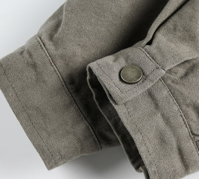 Chaqueta hombre efecto gamuza cierre a presión - Ernesto