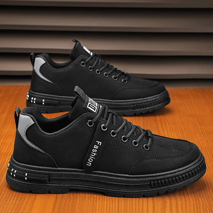Zapatilla deportiva para hombre ante sintético de suela gruesa - Francisco