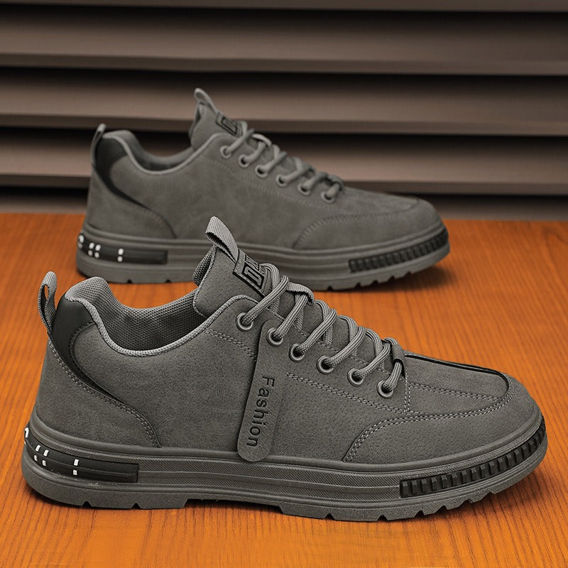 Zapatilla deportiva para hombre ante sintético de suela gruesa - Francisco