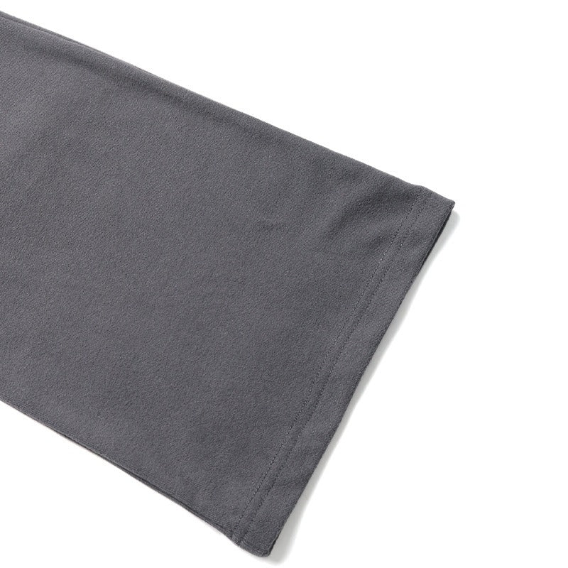 Pantalón para mujer de algodón con volantes estilo acampanado - Solène