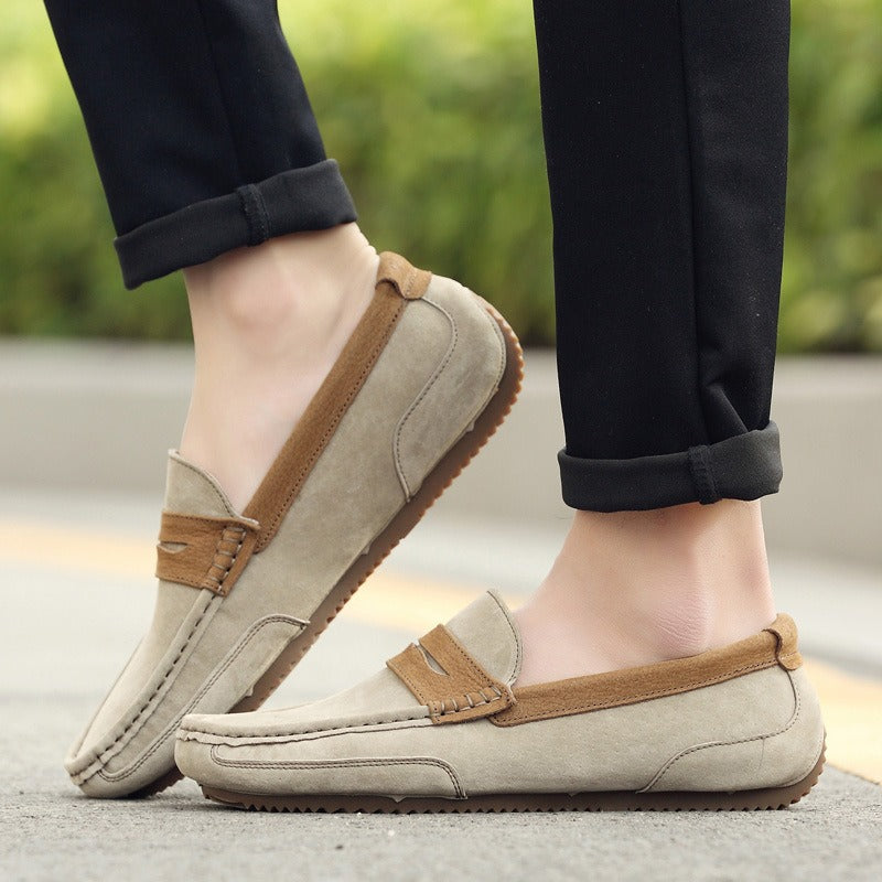 Mocasines casuales hombre ante suave estilo clásico - Thierry