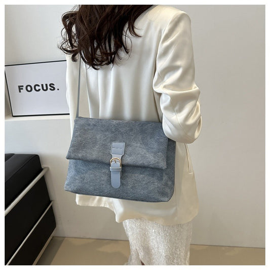 Bolso bandolera mujer piel sintética diseño minimalista - Léa