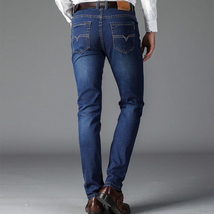 Pantalones vaqueros para hombre corte slim elástico - Marcel