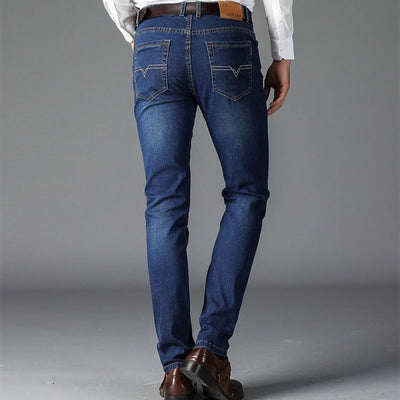 Pantalones vaqueros para hombre corte slim elástico - Marcel