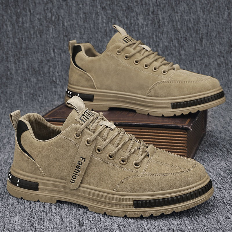 Zapatilla deportiva para hombre ante sintético de suela gruesa - Francisco