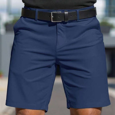 Pantalones cortos para hombre deportivos ajuste entallado tejido elástico - Ignacio