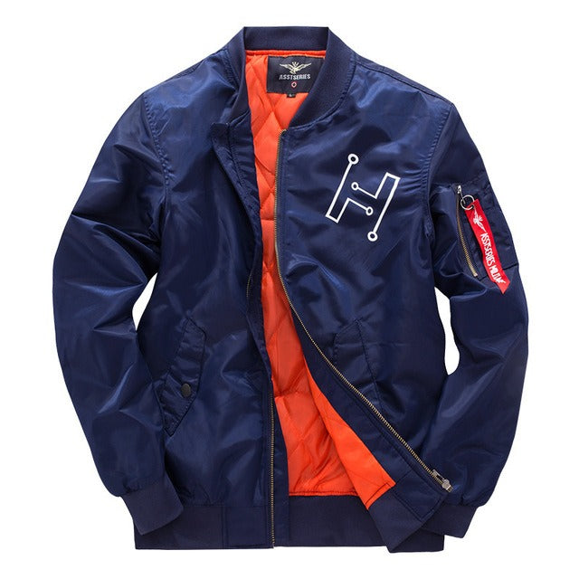 Chaqueta bomber hombre acolchada con cremallera estilo urbano - Helix