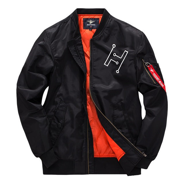 Chaqueta bomber hombre acolchada con cremallera estilo urbano - Helix