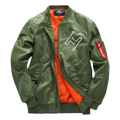 Chaqueta bomber hombre acolchada con cremallera estilo urbano - Helix