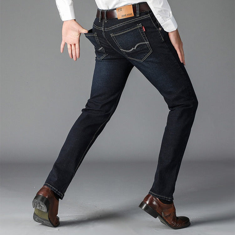 Pantalones vaqueros para hombre corte slim elástico - Marcel