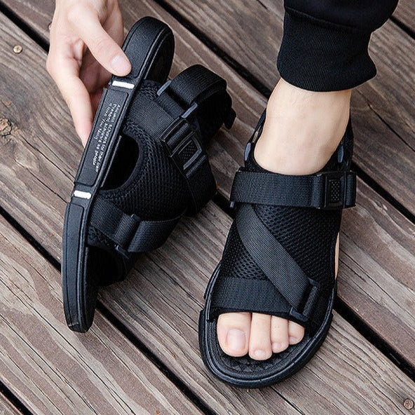 Sandalias para hombre malla técnica ajuste regulable - Nils