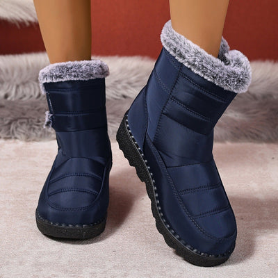 Botas mujer invierno forradas térmicas con suela antideslizante - Lana