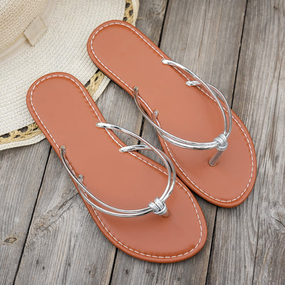 Sandalias mujer tiras finas sintéticas estilo minimalista - Adela