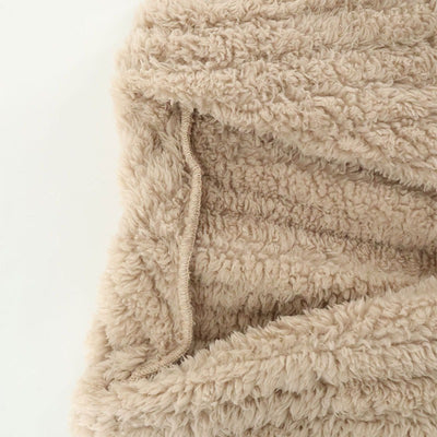 Chaqueta abierta de pelo sintético - Valmara