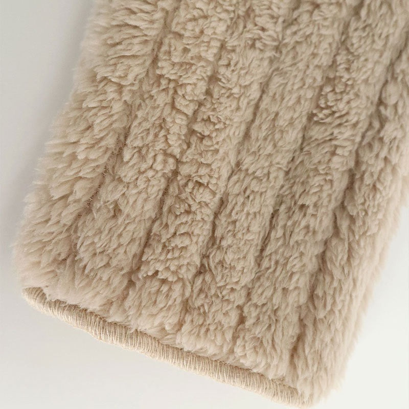 Chaqueta abierta de pelo sintético - Valmara