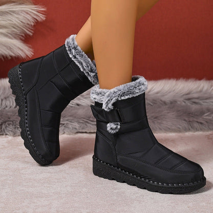 Botas mujer invierno forradas térmicas con suela antideslizante - Lana