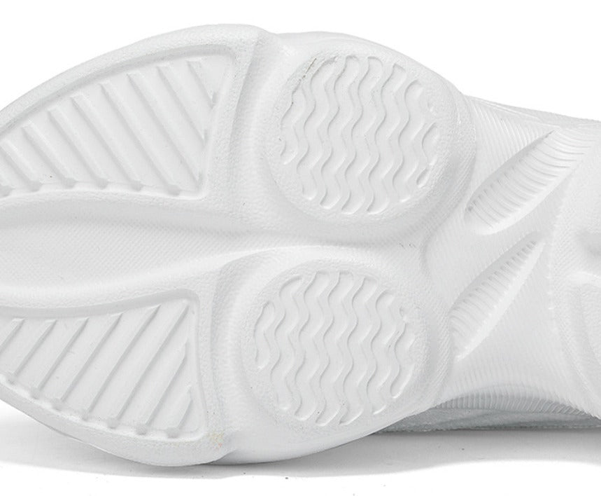 Zapatillas deportivas mujer malla transpirable suela gruesa - Julieta