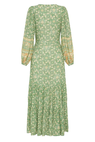 Elvira Splice - Maxi vestido estampado con botones