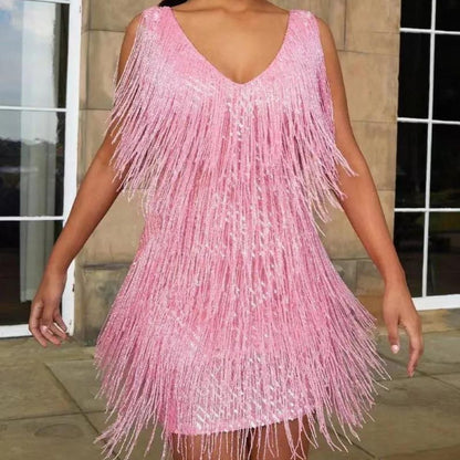 Celeste - Elegante vestido de noche