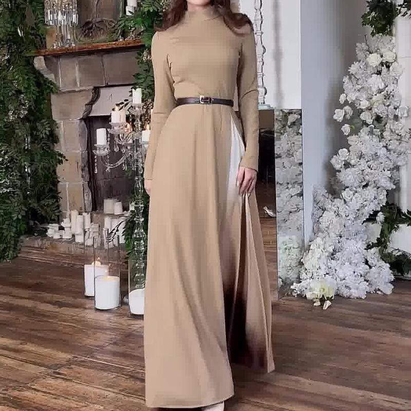 Sybilla - Escote redondo Vestido elegante