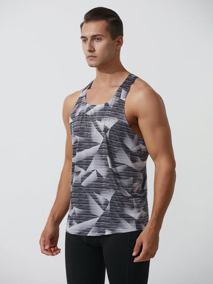 Pro Camiseta Tank Estampado Sin Costuras