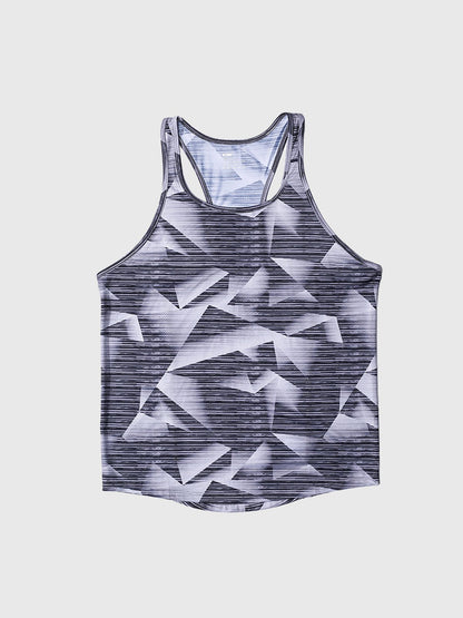 Pro Camiseta Tank Estampado Sin Costuras