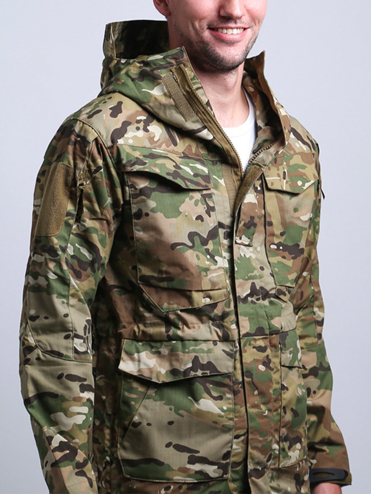 TacticalShield Chaqueta Táctica Impermeable Teflón