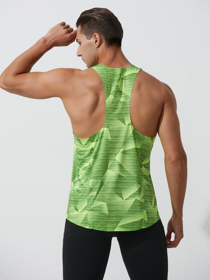 Pro Camiseta Tank Estampado Sin Costuras