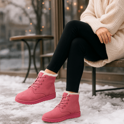 Botas invernales con acabado aterciopelado - Alvine