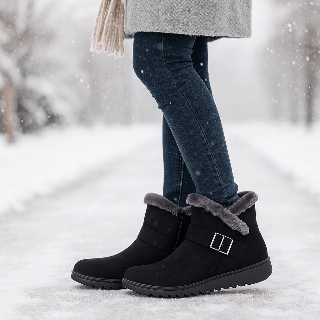 Botines para mujer con hebilla - Ervianne