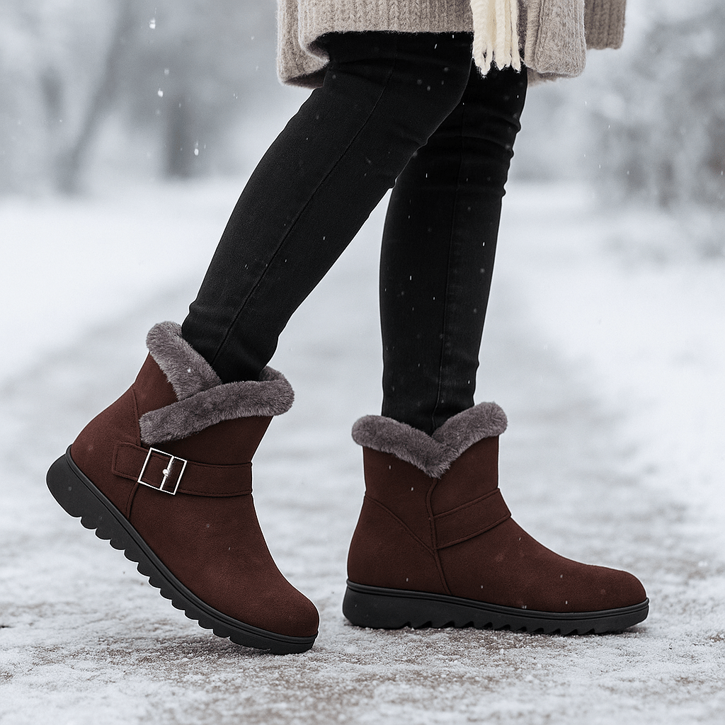 Botines para mujer con hebilla - Ervianne