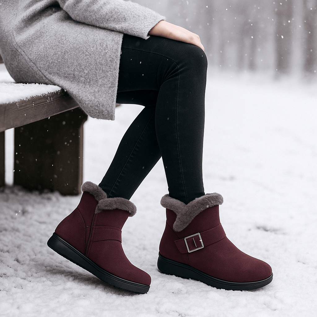 Botines para mujer con hebilla - Ervianne