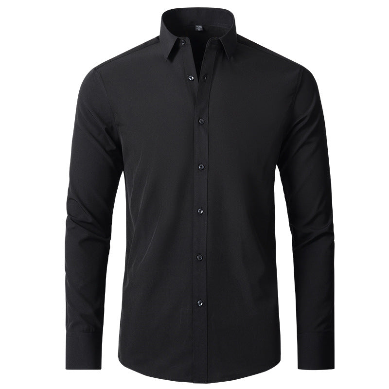 Adrian - Elegante camisa de verano para hombre resistente a las arrugas, de fácil cuidado y con estilo