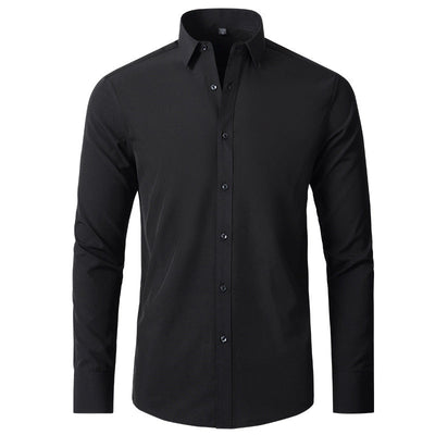 Adrian - Elegante camisa de verano para hombre resistente a las arrugas, de fácil cuidado y con estilo