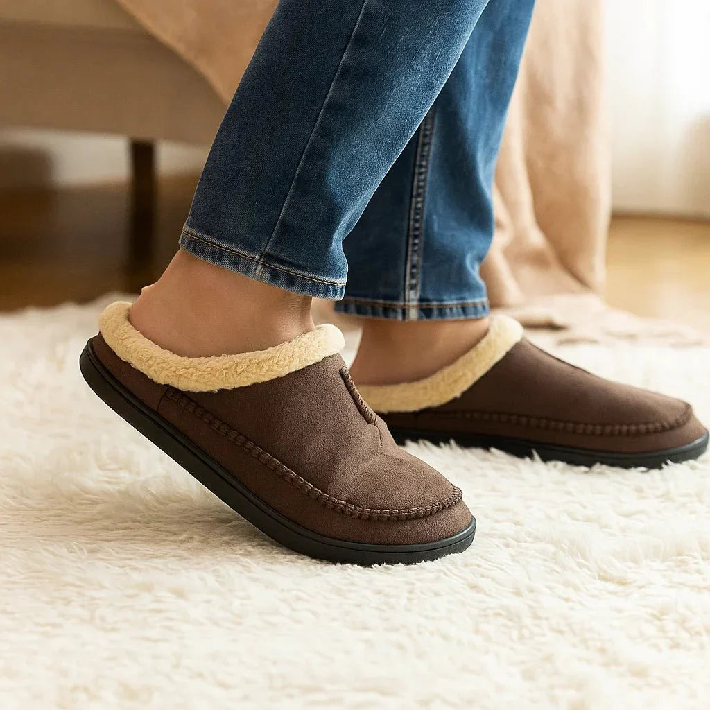 Zapatillas  de casa para hombre efecto afelpado - Yelzar