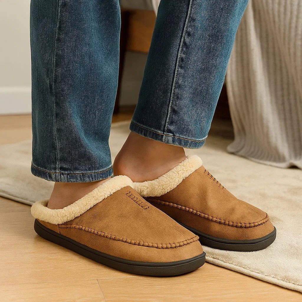 Zapatillas  de casa para hombre efecto afelpado - Yelzar