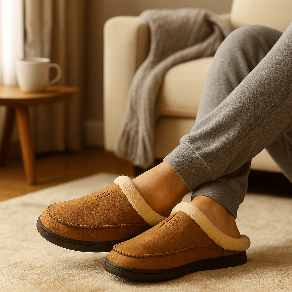 Zapatillas  de casa para hombre efecto afelpado - Yelzar