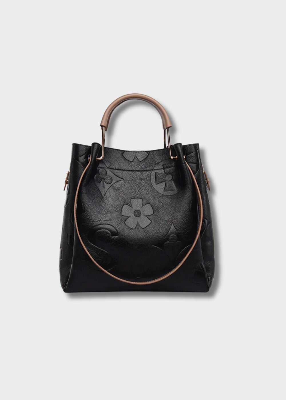 Bolso mujer shopper grabado floral - Samara