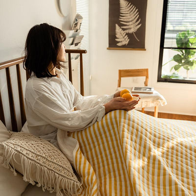 Edredón de verano transpirable ligero