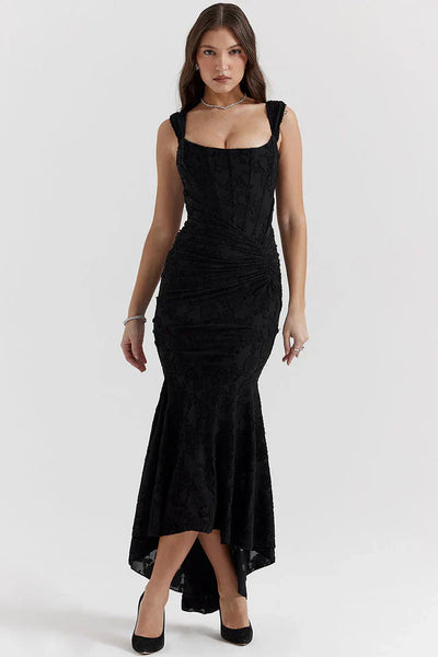 Celeste Fishtail - Maxivestido