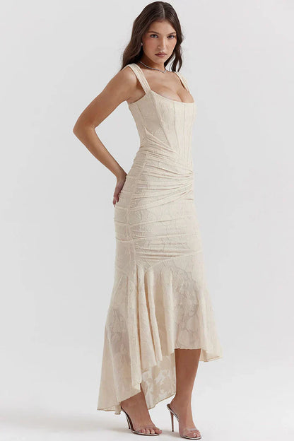 Celeste Fishtail - Maxivestido
