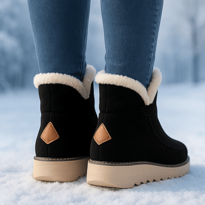 Botines para mujer de efecto afelpado - Olyane